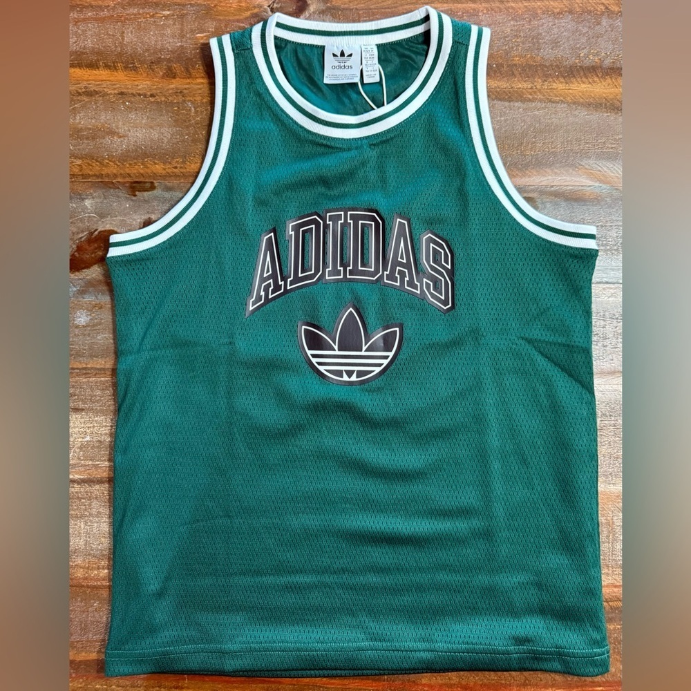Ⓜ️adidas Green Youth Jersey NWT